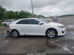 2014 Toyota Camry Se White vin: 4T1BF1FK2EU806083