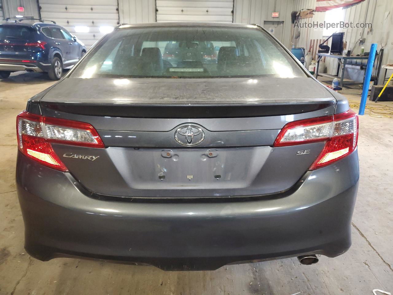 2014 Toyota Camry L Gray vin: 4T1BF1FK2EU809114