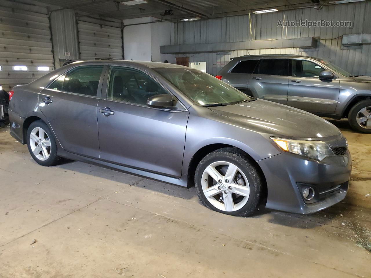 2014 Toyota Camry L Gray vin: 4T1BF1FK2EU809114