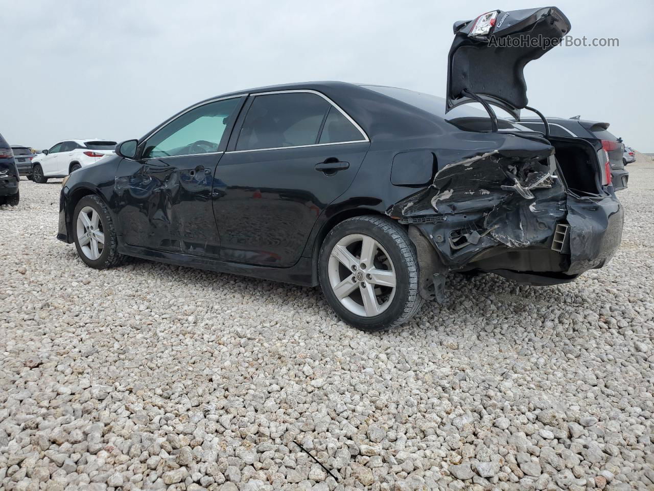 2014 Toyota Camry L Black vin: 4T1BF1FK2EU830660