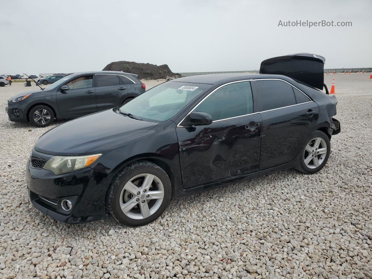 2014 Toyota Camry L Black vin: 4T1BF1FK2EU830660