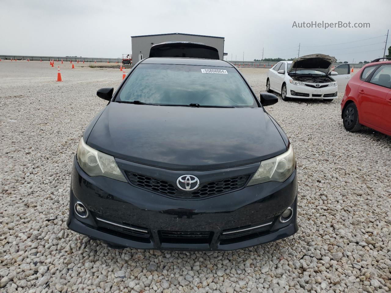 2014 Toyota Camry L Black vin: 4T1BF1FK2EU830660