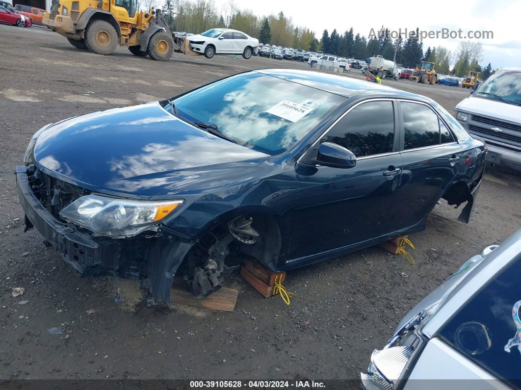 2014 Toyota Camry Se Dark Blue vin: 4T1BF1FK2EU843263