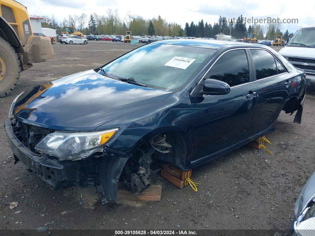 2014 Toyota Camry Se Dark Blue vin: 4T1BF1FK2EU843263