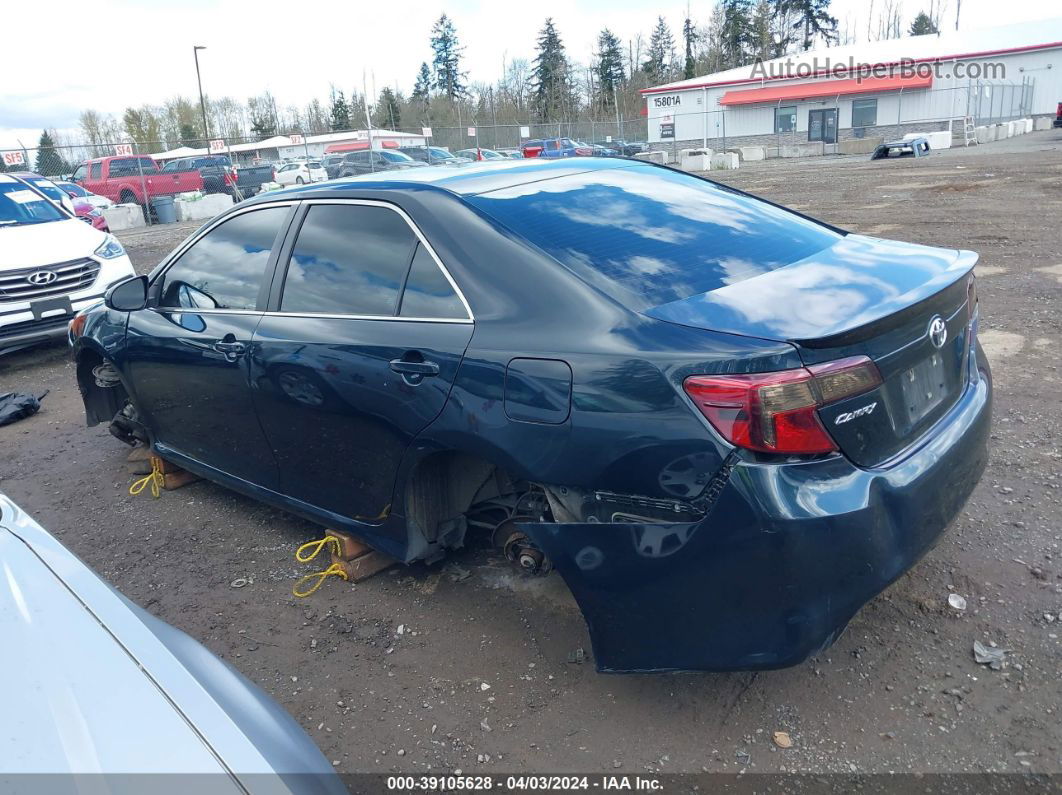 2014 Toyota Camry Se Dark Blue vin: 4T1BF1FK2EU843263