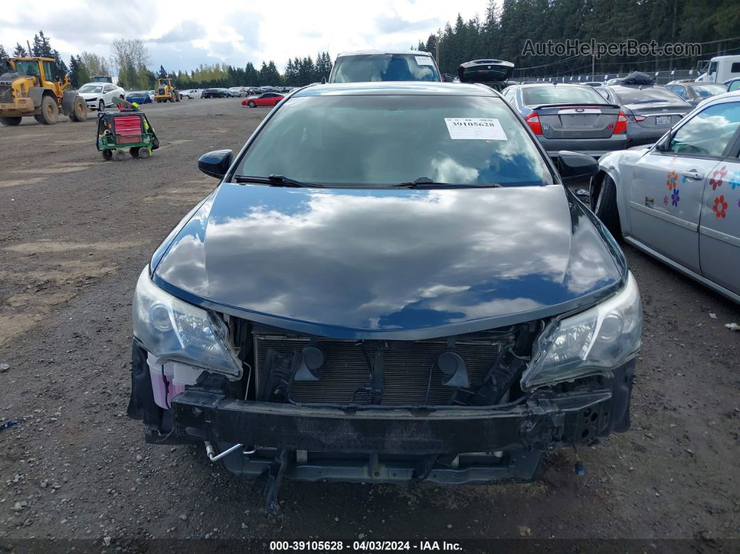 2014 Toyota Camry Se Dark Blue vin: 4T1BF1FK2EU843263