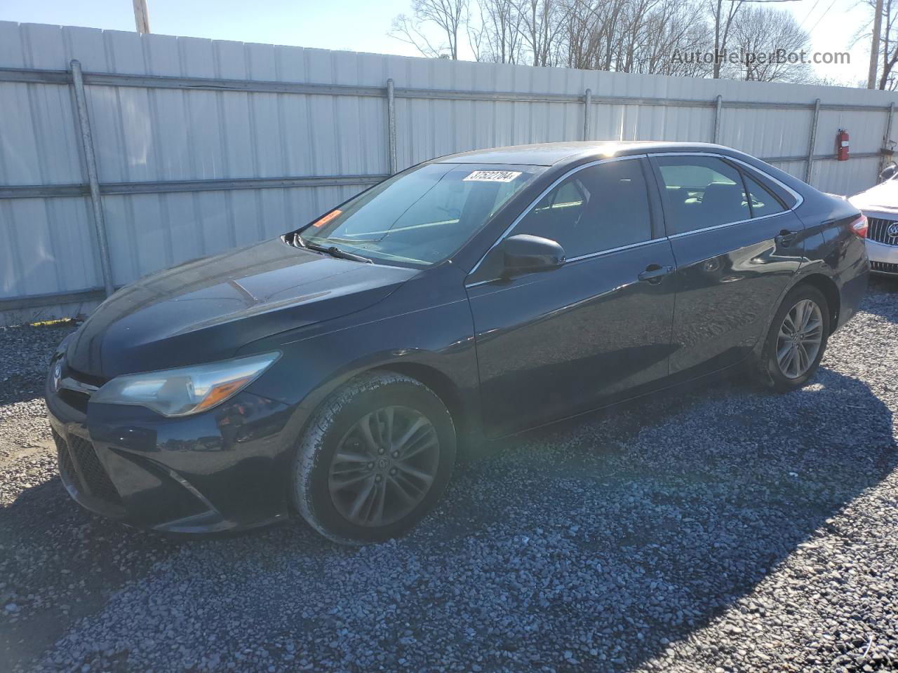 2016 Toyota Camry Le Black vin: 4T1BF1FK2GU117468