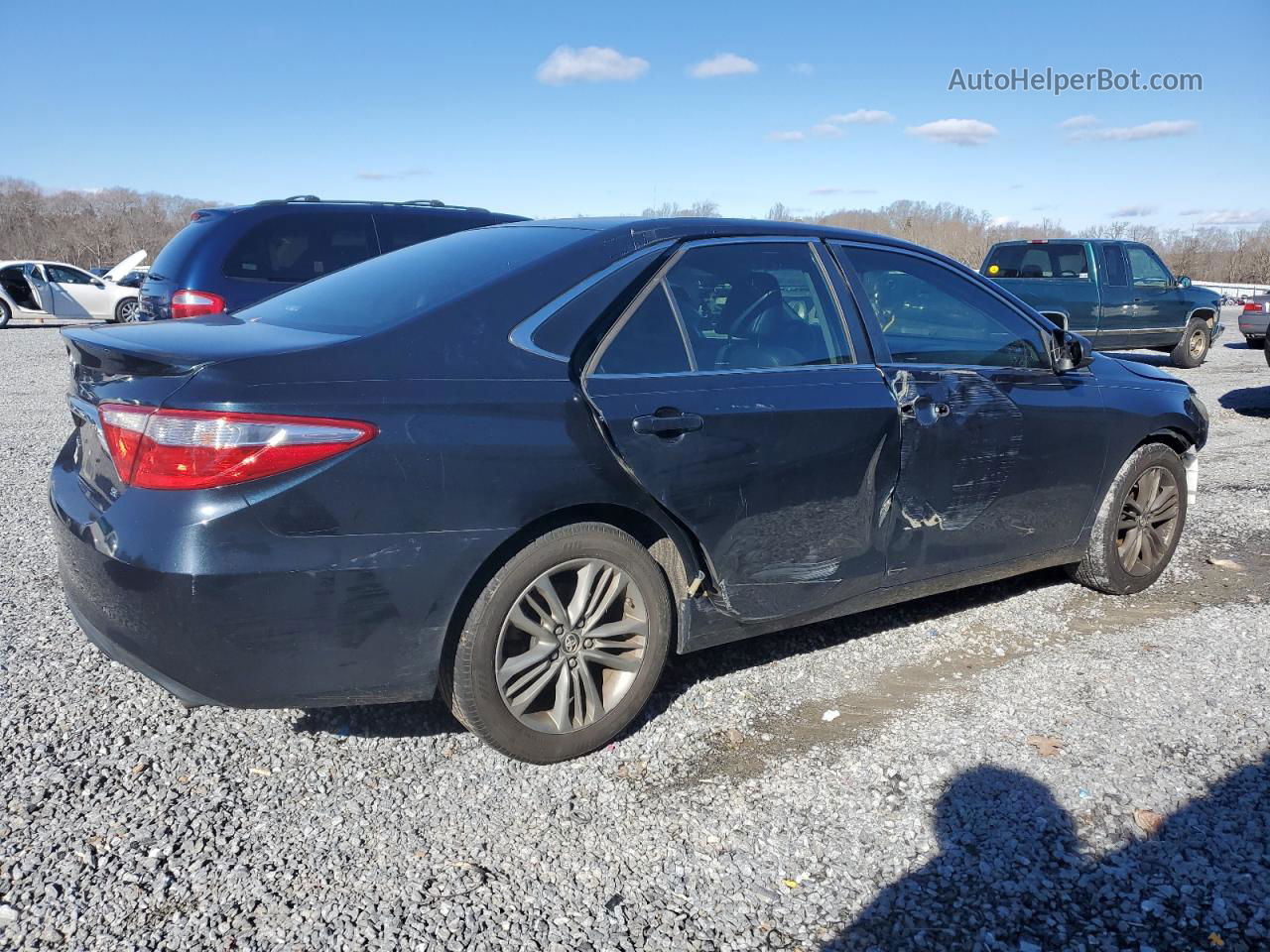 2016 Toyota Camry Le Black vin: 4T1BF1FK2GU117468