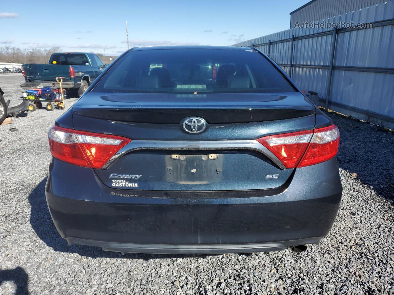 2016 Toyota Camry Le Черный vin: 4T1BF1FK2GU117468