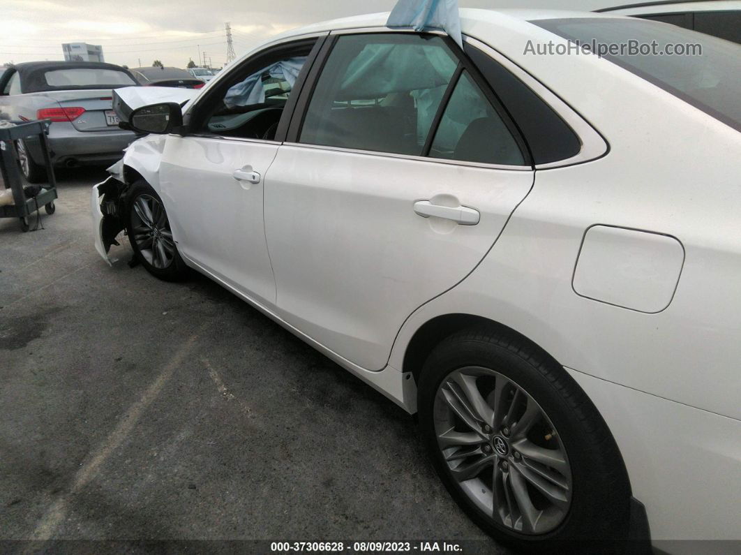 2016 Toyota Camry Xle/se/le/xse Белый vin: 4T1BF1FK2GU124906