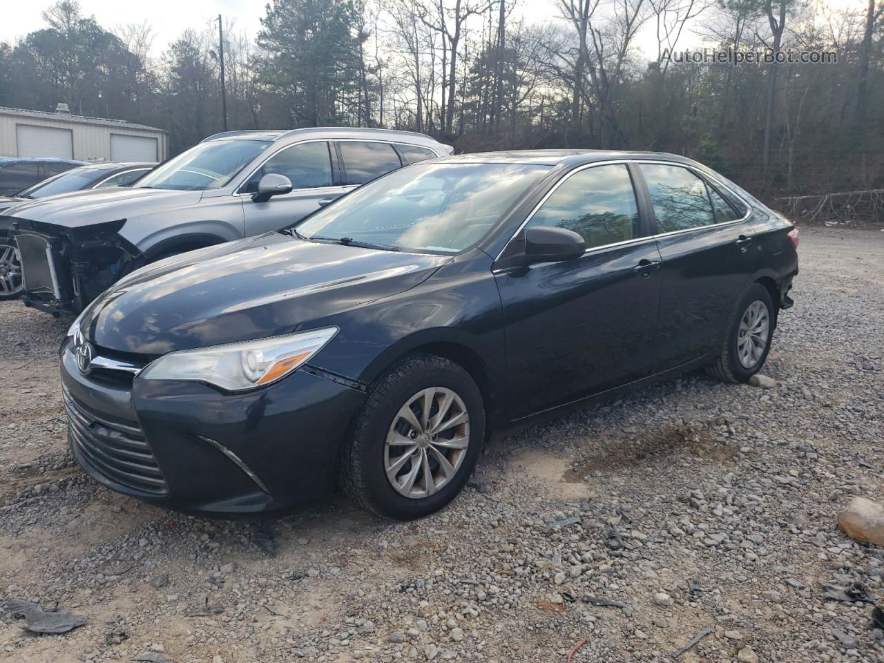 2016 Toyota Camry Le Black vin: 4T1BF1FK2GU166993