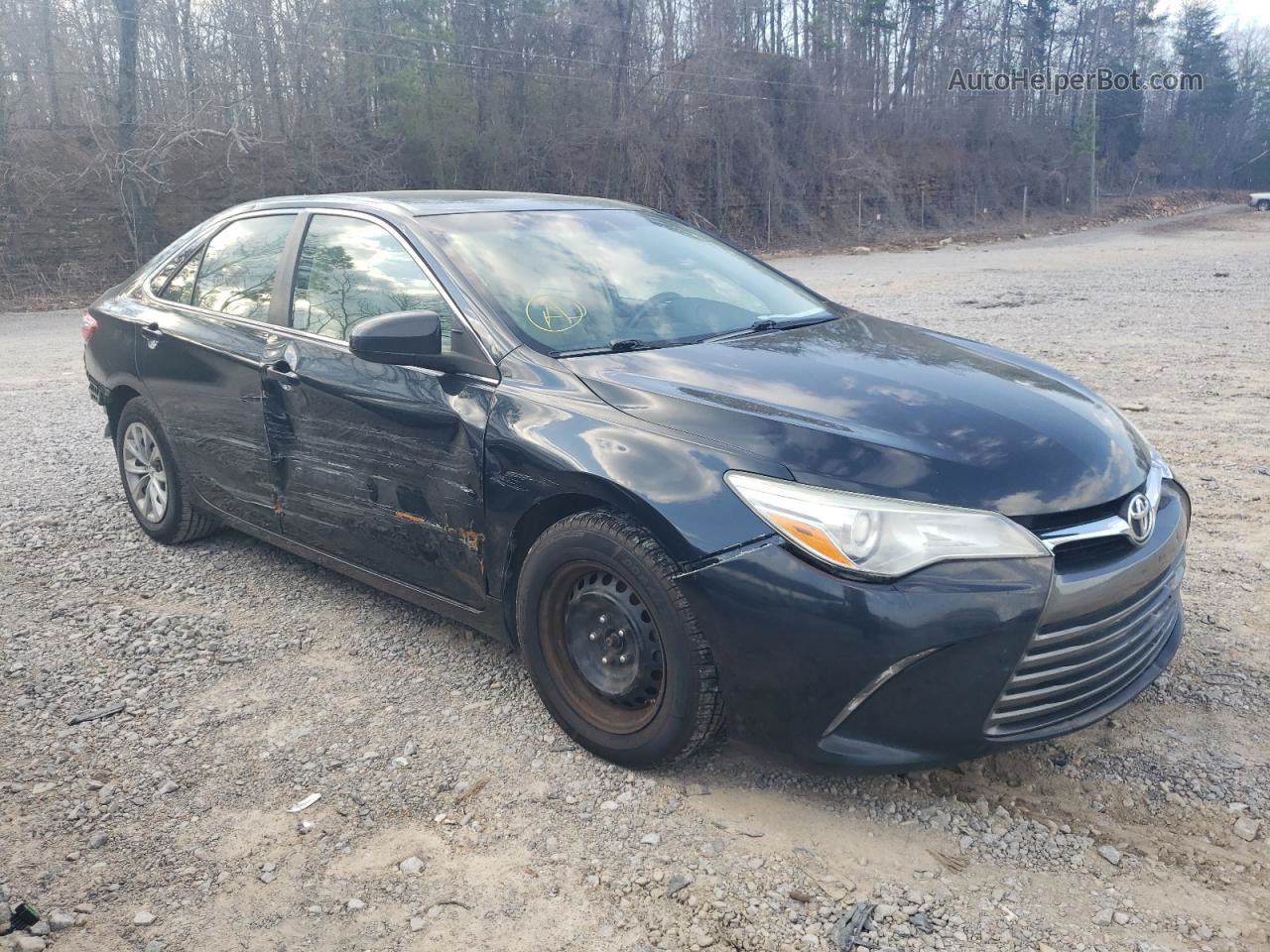 2016 Toyota Camry Le Black vin: 4T1BF1FK2GU166993