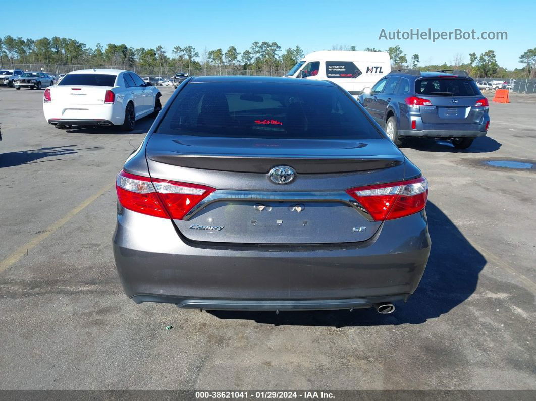 2016 Toyota Camry Se Серый vin: 4T1BF1FK2GU168338