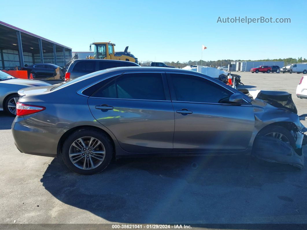 2016 Toyota Camry Se Серый vin: 4T1BF1FK2GU168338