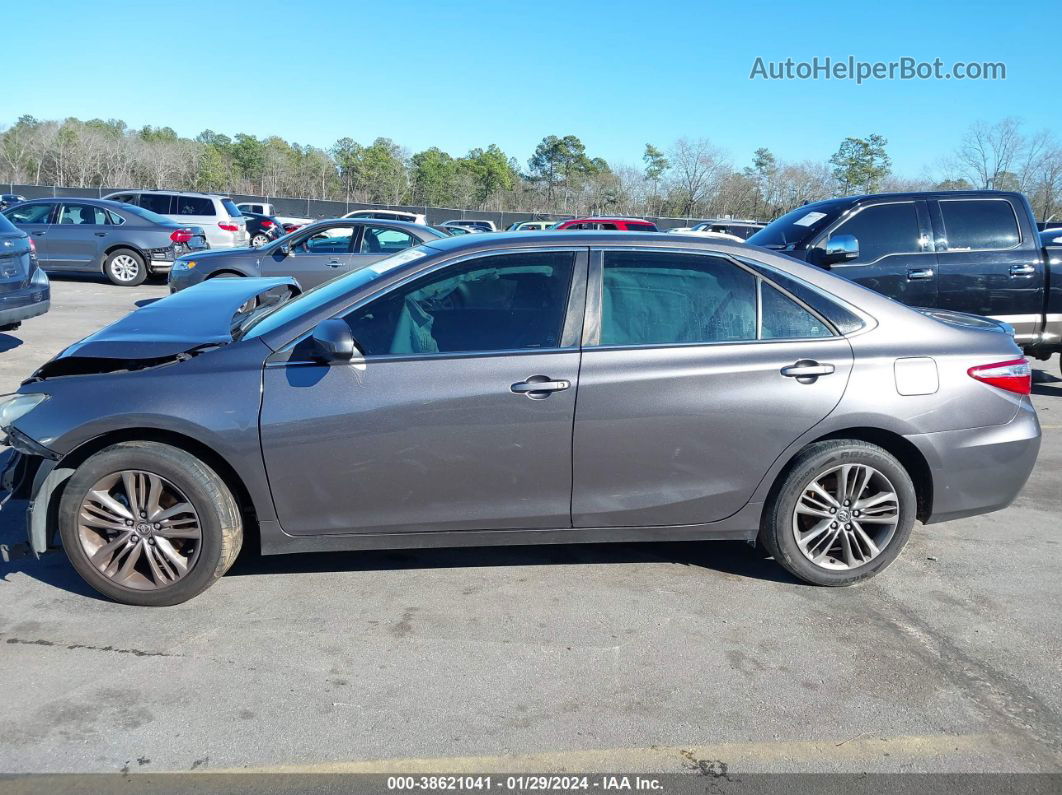 2016 Toyota Camry Se Серый vin: 4T1BF1FK2GU168338