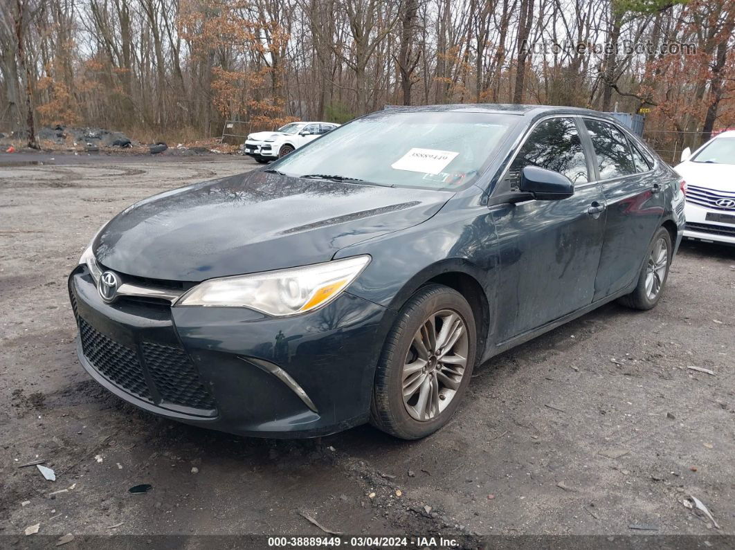 2016 Toyota Camry Se Черный vin: 4T1BF1FK2GU177685