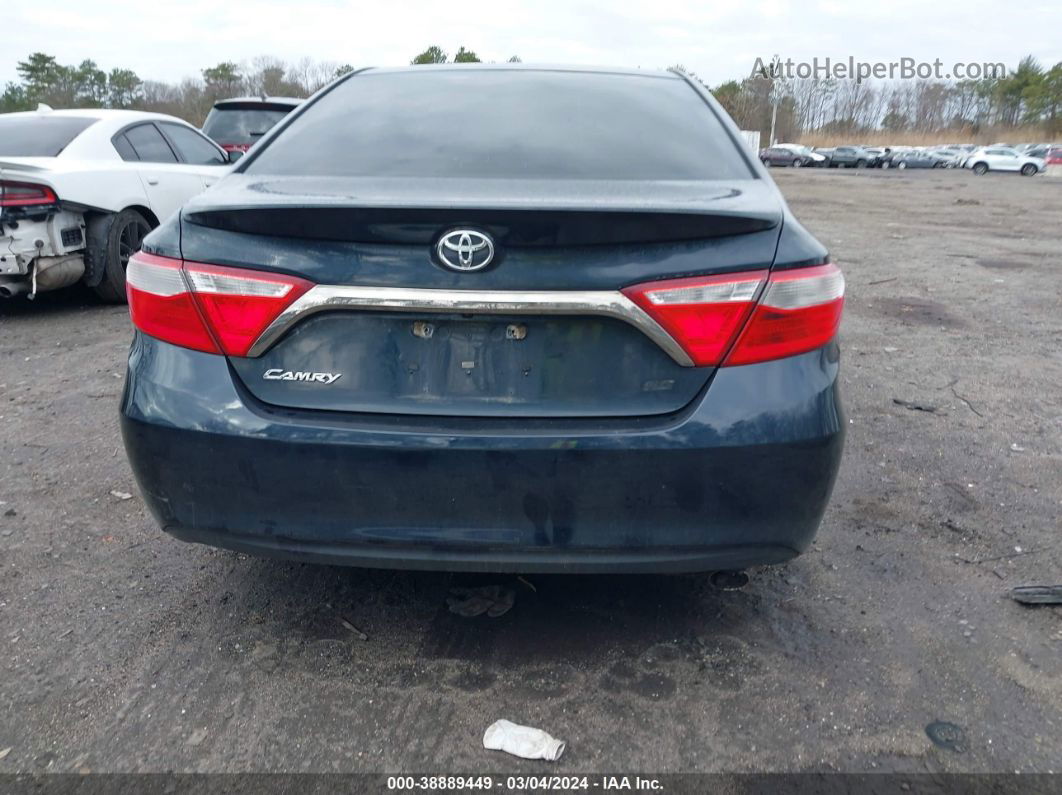 2016 Toyota Camry Se Черный vin: 4T1BF1FK2GU177685