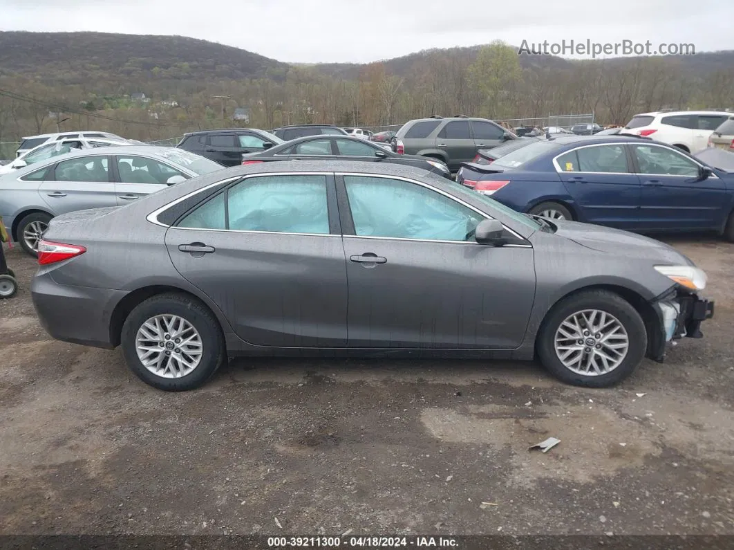 2016 Toyota Camry Le Gray vin: 4T1BF1FK2GU193613