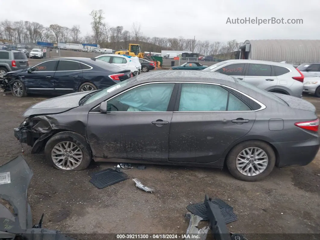 2016 Toyota Camry Le Gray vin: 4T1BF1FK2GU193613