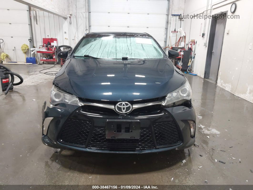 2016 Toyota Camry Se Dark Blue vin: 4T1BF1FK2GU199198