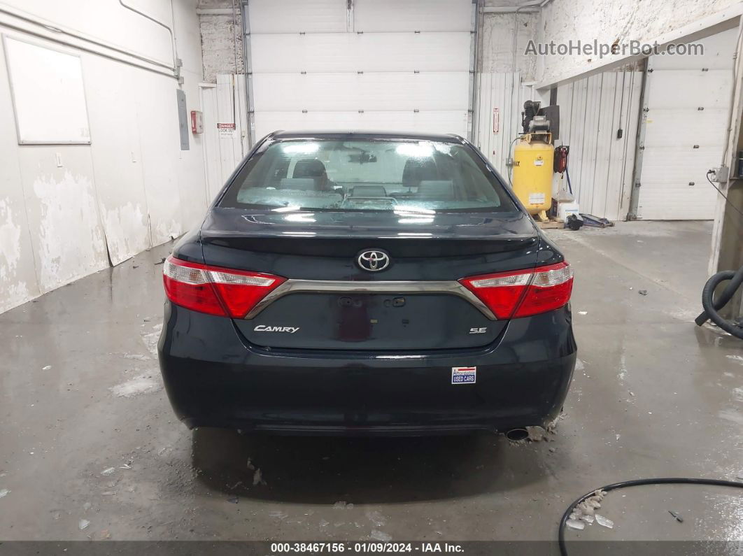 2016 Toyota Camry Se Dark Blue vin: 4T1BF1FK2GU199198