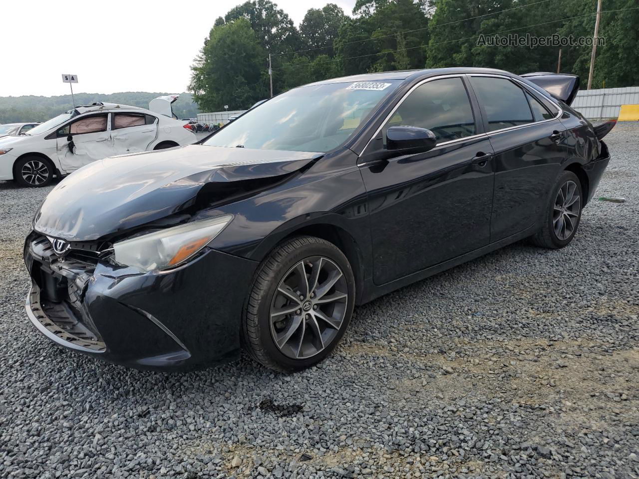 2016 Toyota Camry Le Черный vin: 4T1BF1FK2GU208885