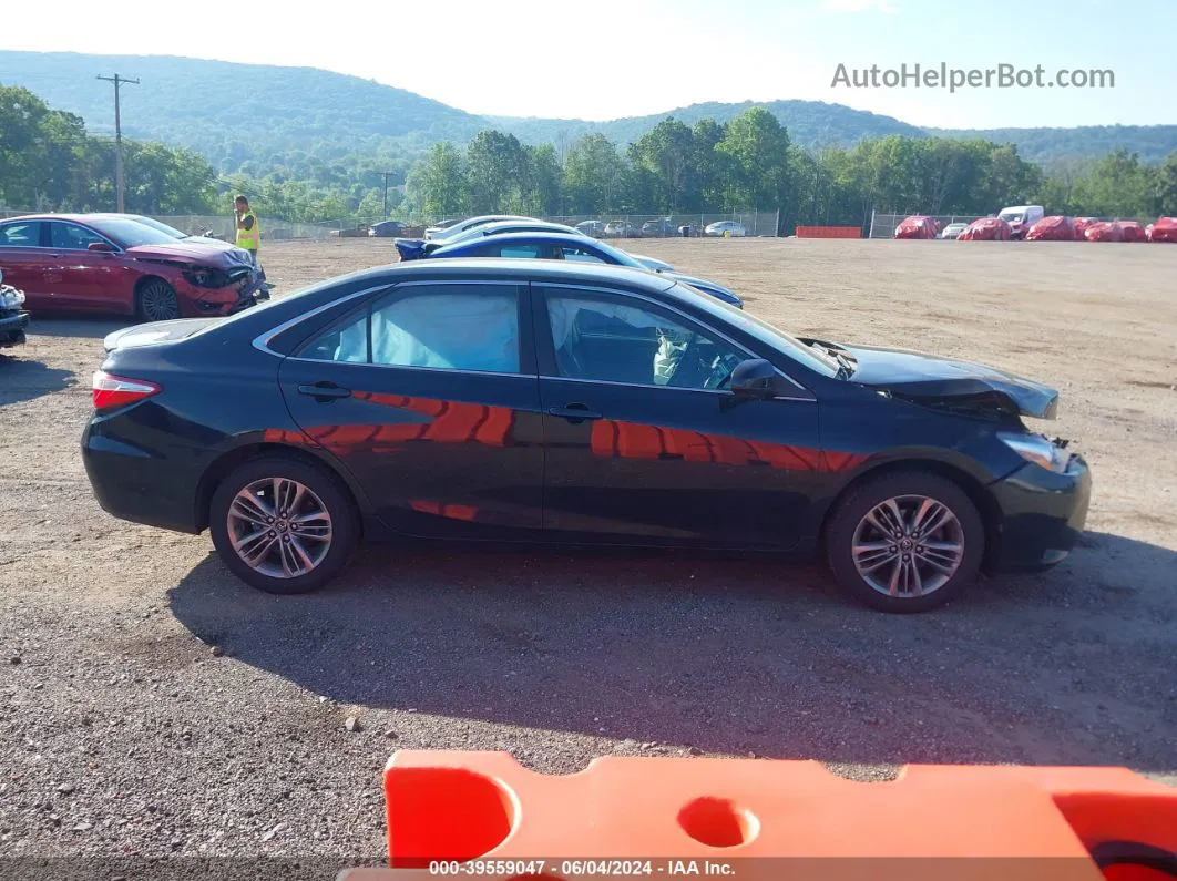 2016 Toyota Camry Se Черный vin: 4T1BF1FK2GU212502