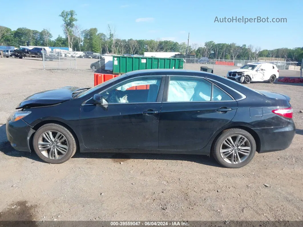 2016 Toyota Camry Se Черный vin: 4T1BF1FK2GU212502