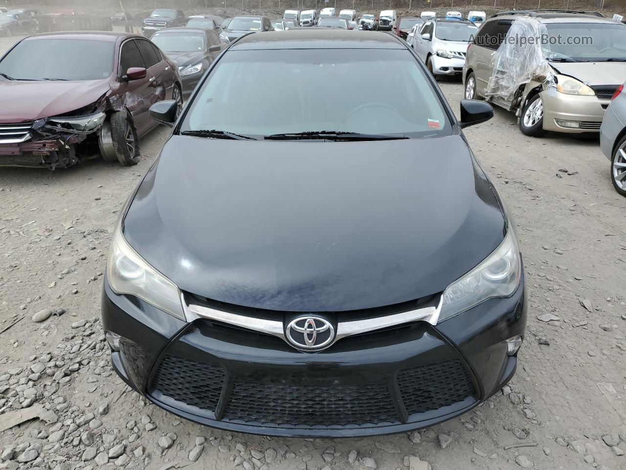 2016 Toyota Camry Le Black vin: 4T1BF1FK2GU214847