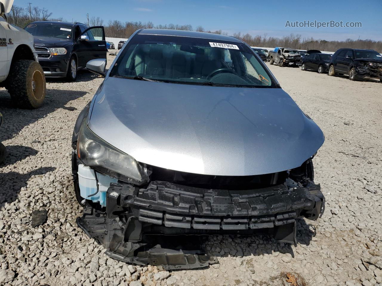 2016 Toyota Camry Le Silver vin: 4T1BF1FK2GU253082