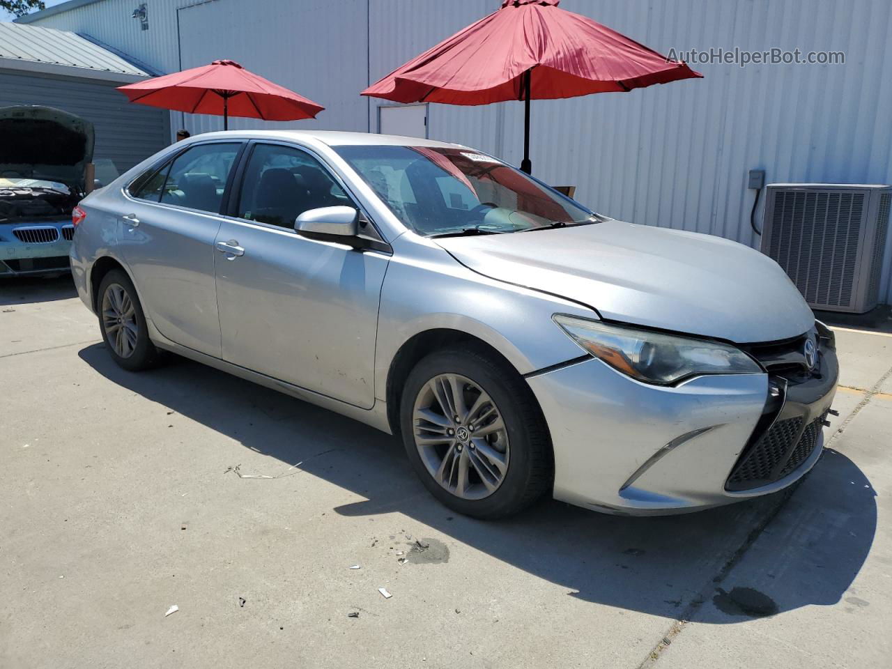 2016 Toyota Camry Le Silver vin: 4T1BF1FK2GU511424