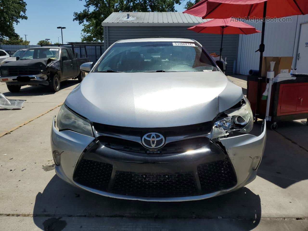 2016 Toyota Camry Le Silver vin: 4T1BF1FK2GU511424