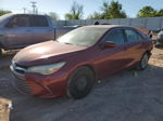 2016 Toyota Camry Le Burgundy vin: 4T1BF1FK2GU546402