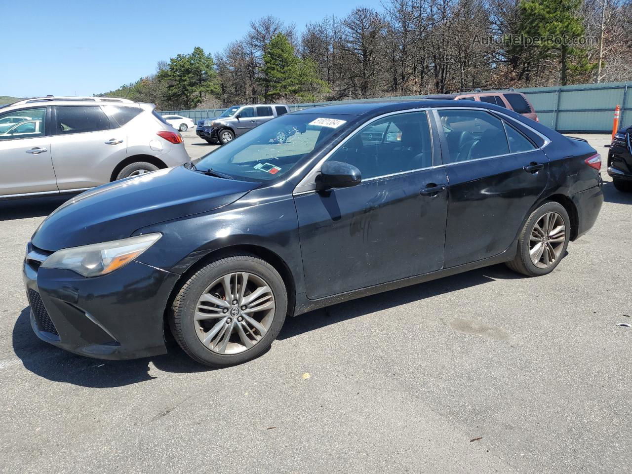 2016 Toyota Camry Le Black vin: 4T1BF1FK2GU548053