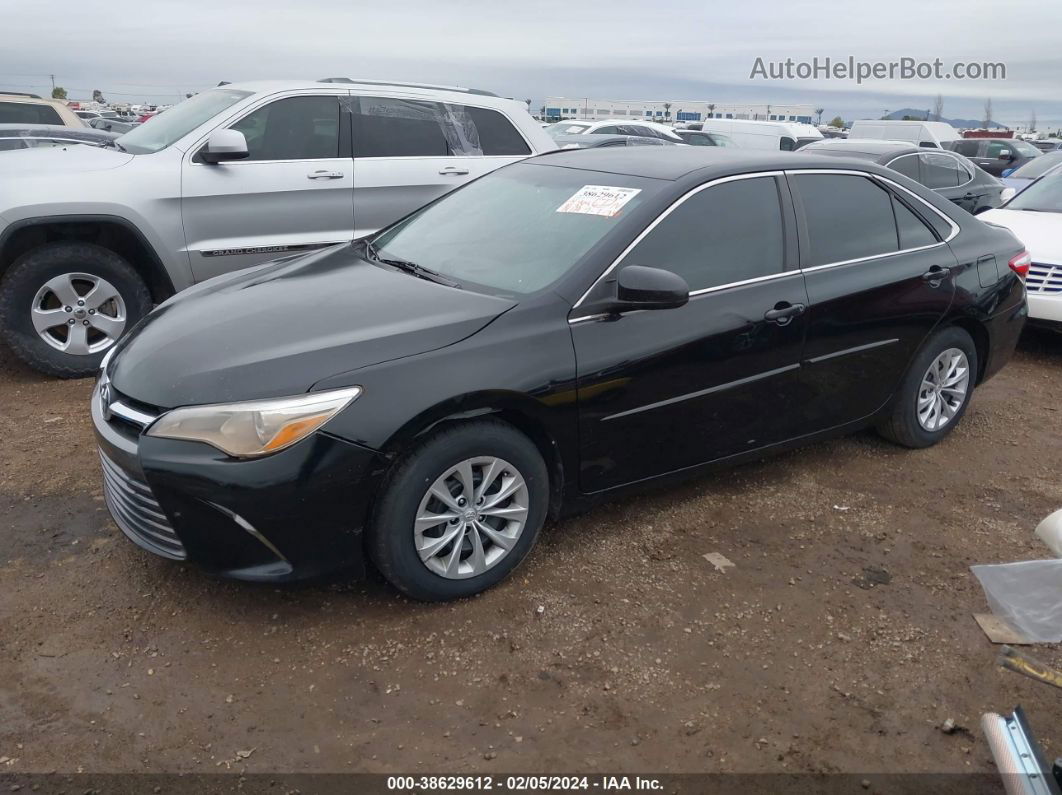 2016 Toyota Camry Le Black vin: 4T1BF1FK2GU563765