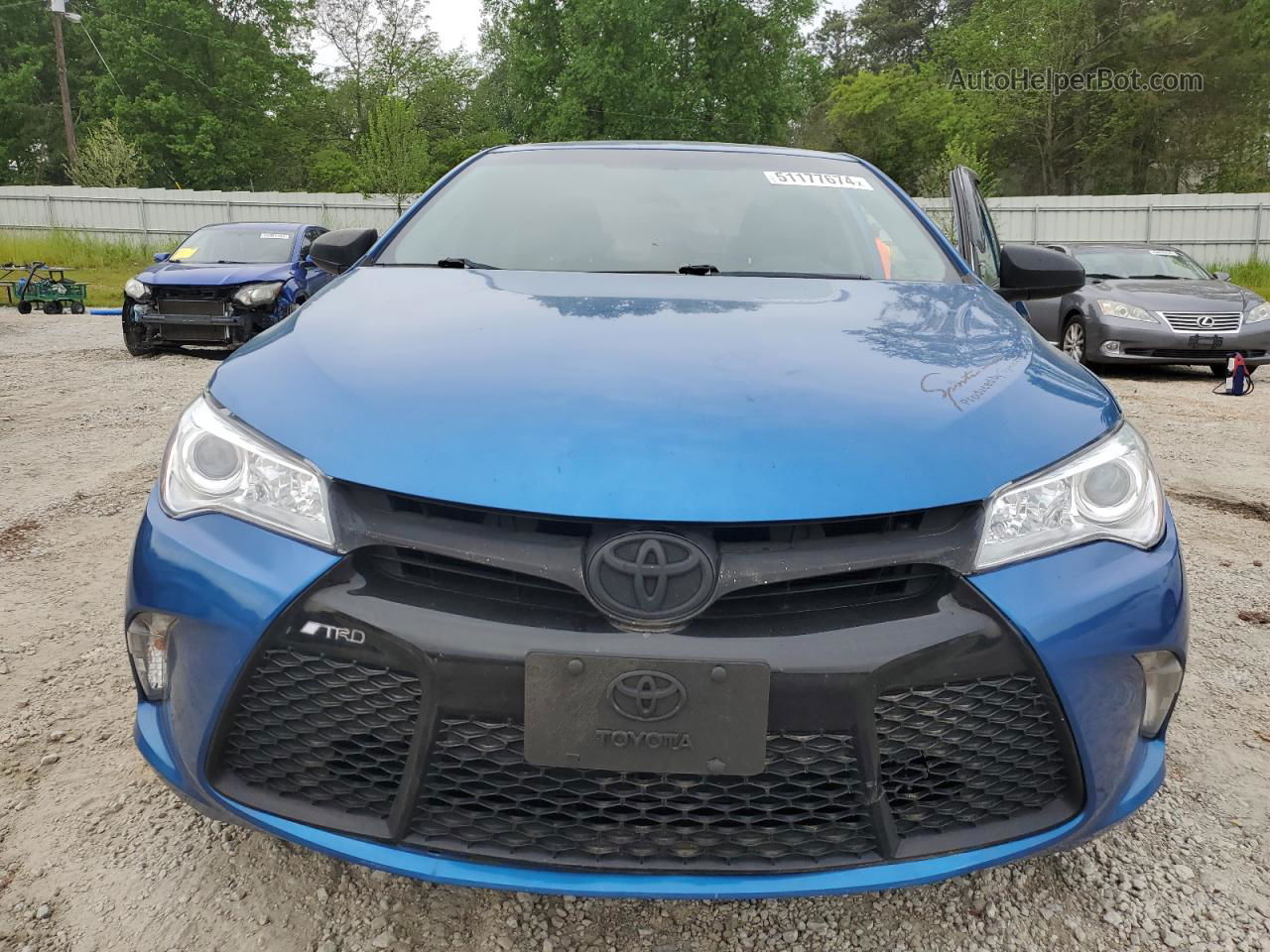 2016 Toyota Camry Le Blue vin: 4T1BF1FK2GU566200