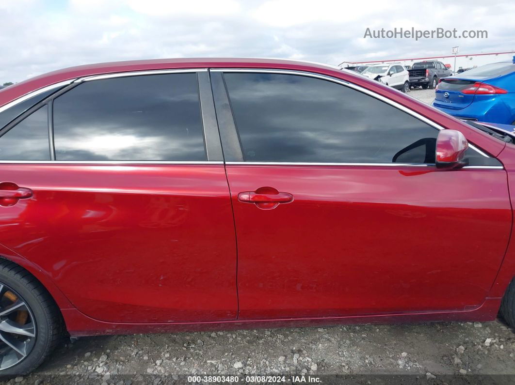 2016 Toyota Camry Xse Красный vin: 4T1BF1FK2GU602225