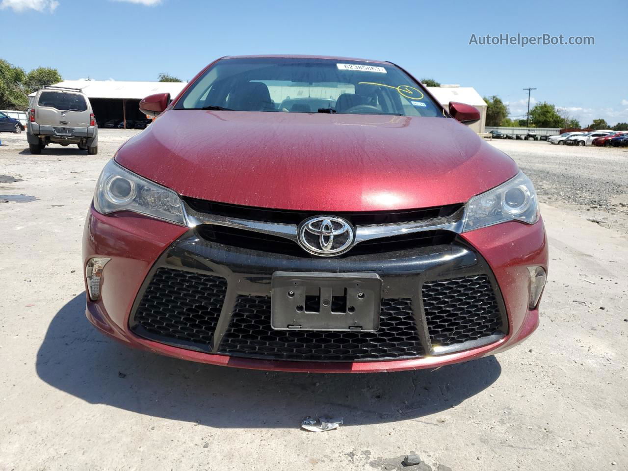 2016 Toyota Camry Le Red vin: 4T1BF1FK2GU613600