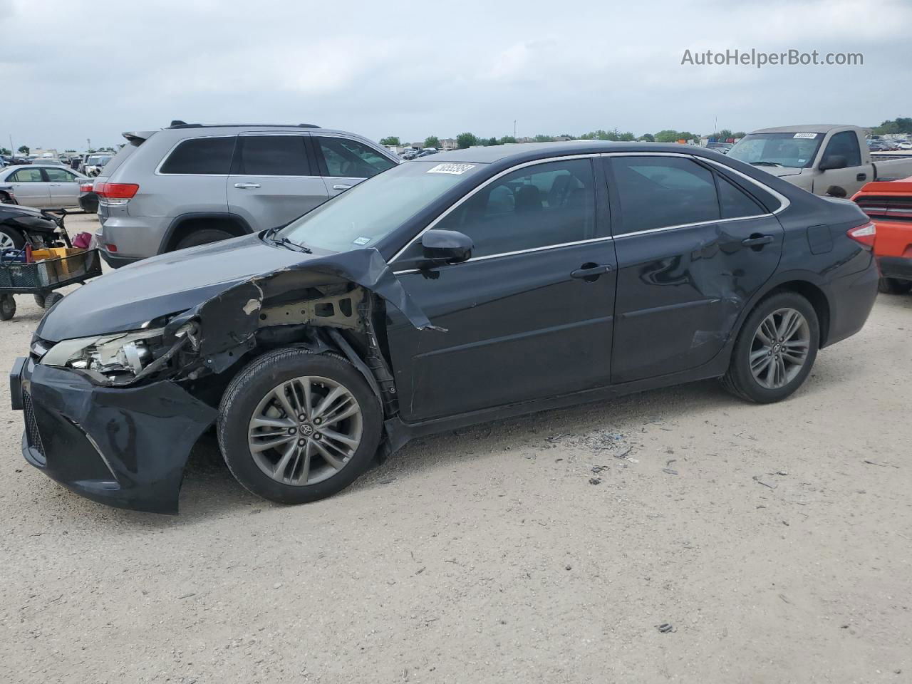 2017 Toyota Camry Le Black vin: 4T1BF1FK2HU321690