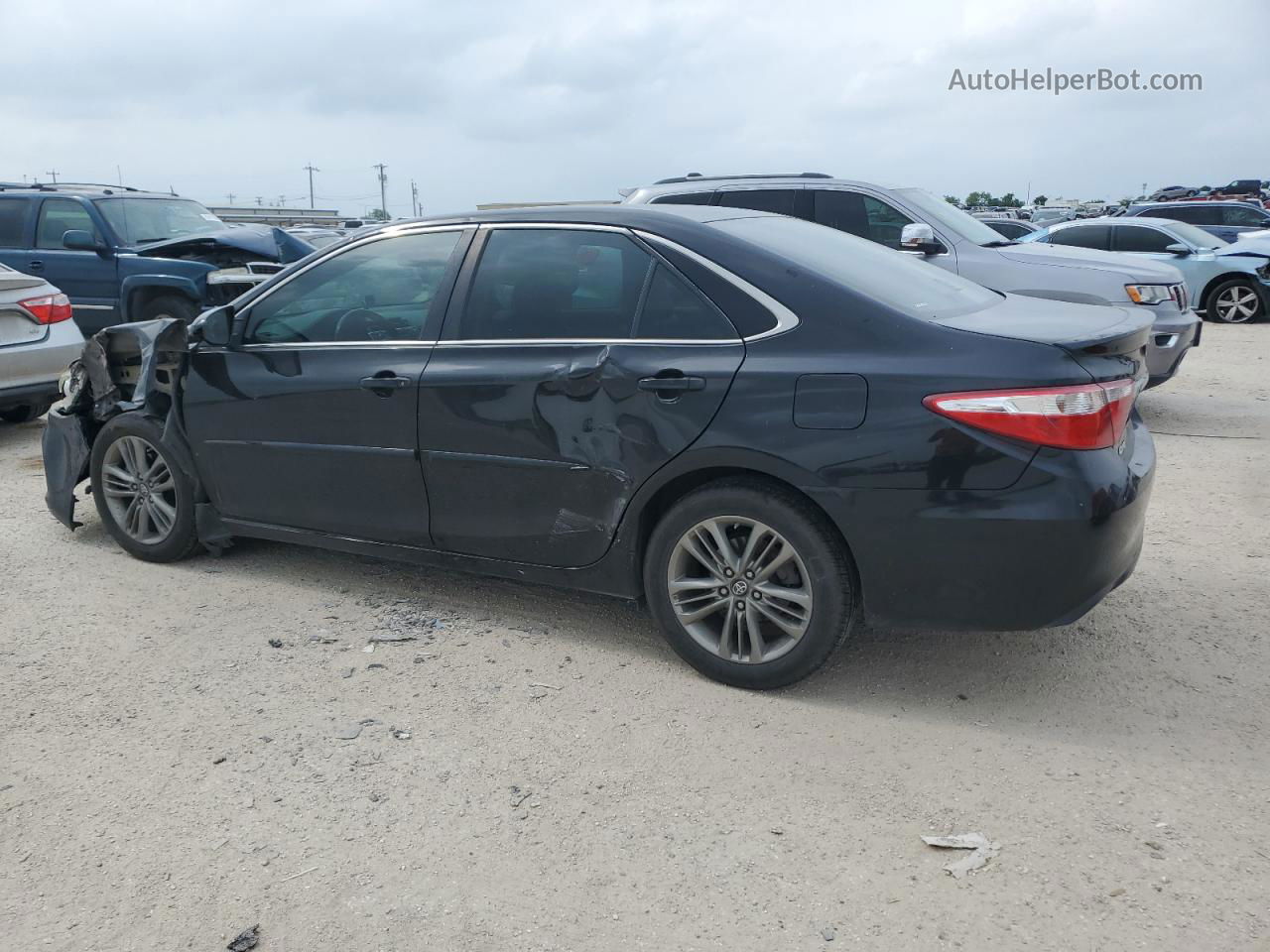 2017 Toyota Camry Le Black vin: 4T1BF1FK2HU321690