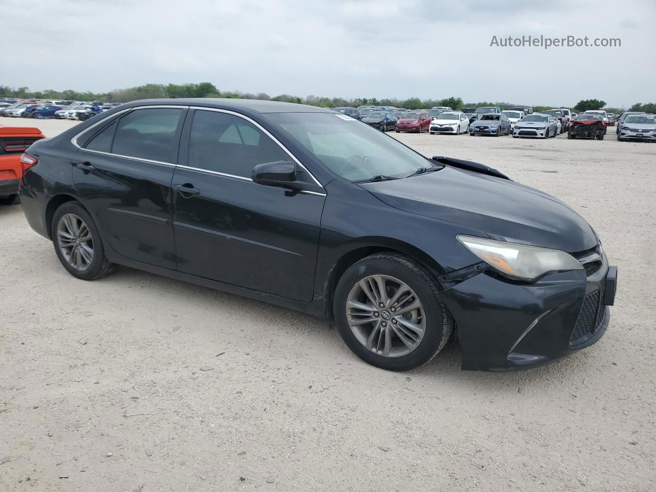 2017 Toyota Camry Le Black vin: 4T1BF1FK2HU321690