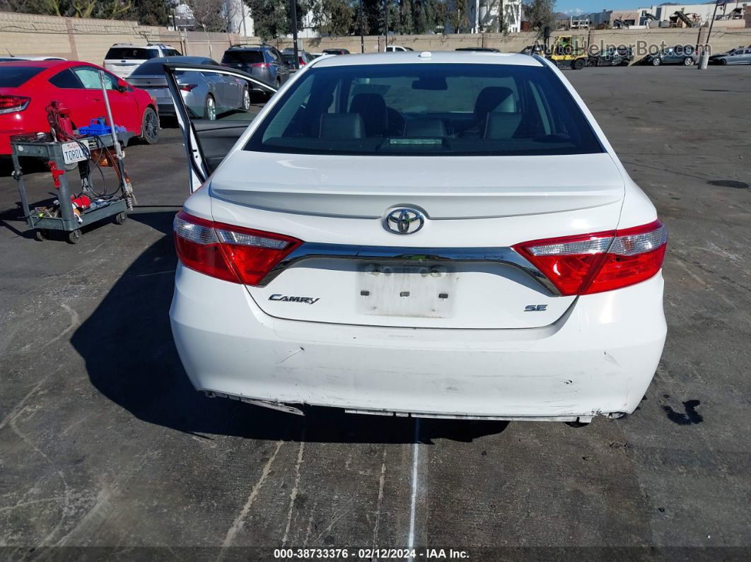 2017 Toyota Camry Se White vin: 4T1BF1FK2HU372204