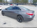 2017 Toyota Camry Le Gray vin: 4T1BF1FK2HU395398