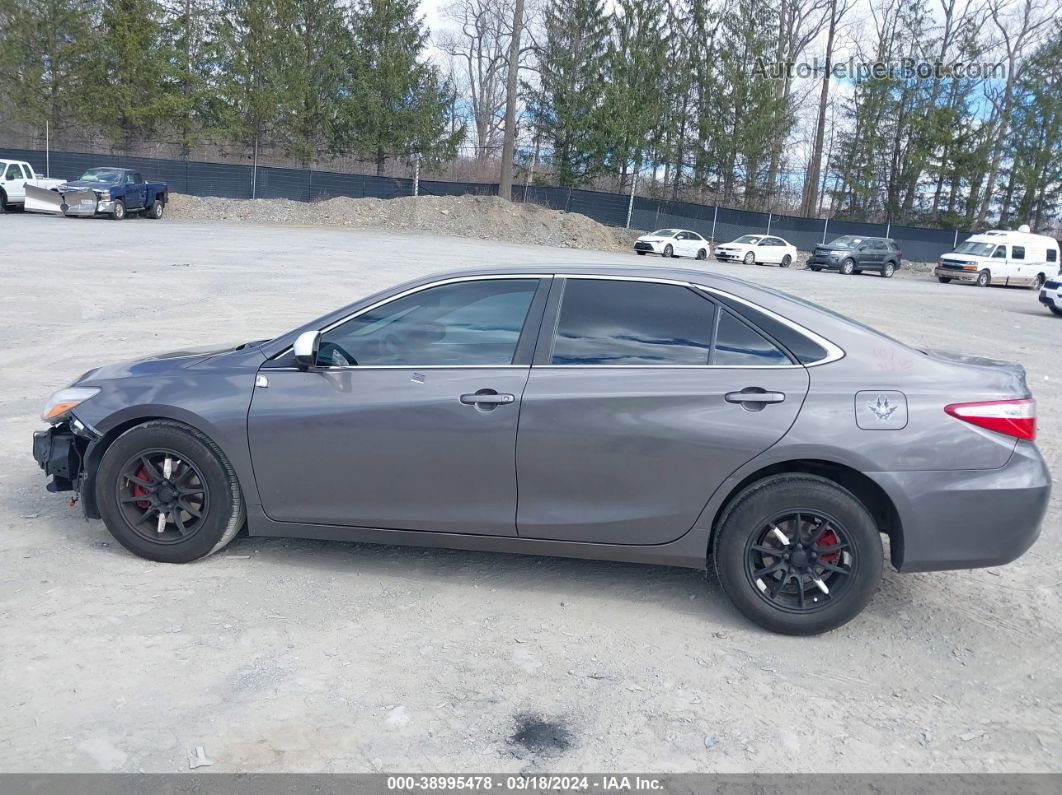 2017 Toyota Camry Le Серый vin: 4T1BF1FK2HU395398