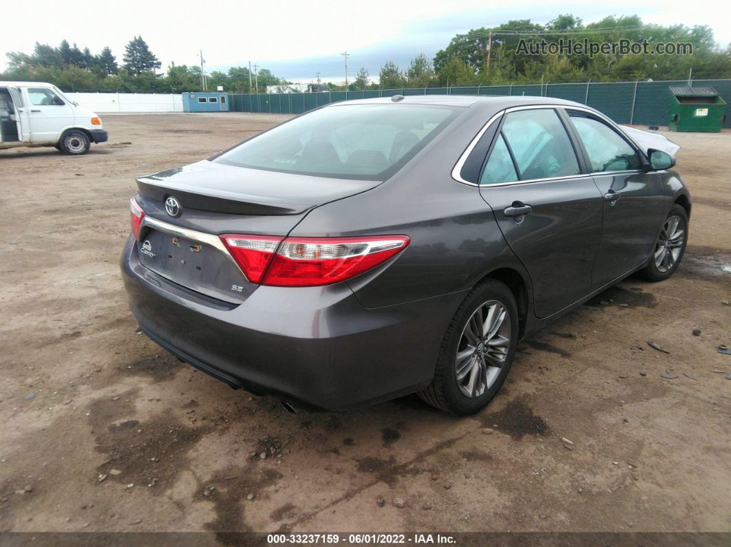 2017 Toyota Camry Xle/se/le/xse Серый vin: 4T1BF1FK2HU446513