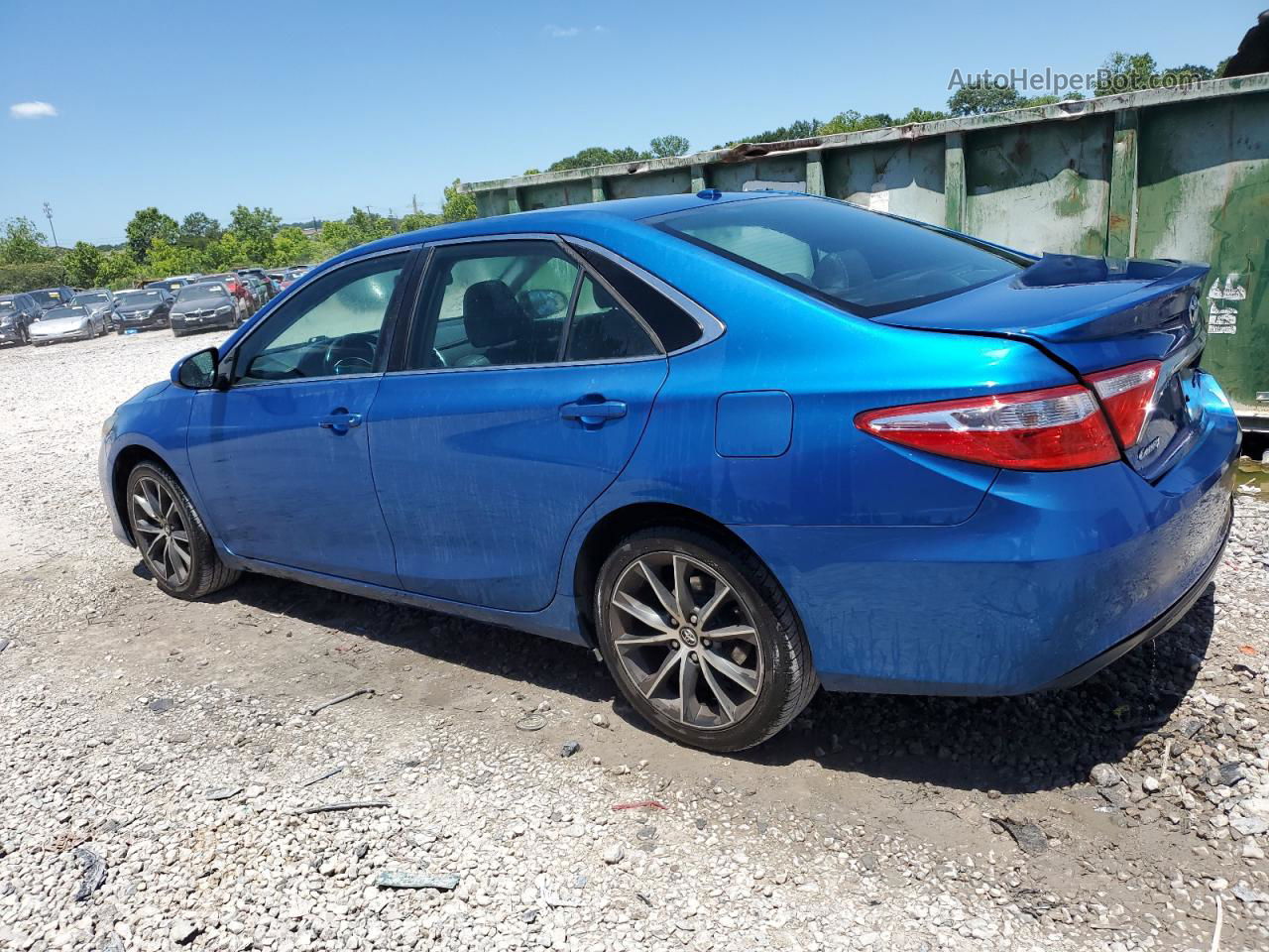 2017 Toyota Camry Le Синий vin: 4T1BF1FK2HU662605