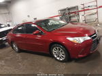 2017 Toyota Camry Xle Red vin: 4T1BF1FK2HU698827