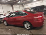 2017 Toyota Camry Xle Red vin: 4T1BF1FK2HU698827