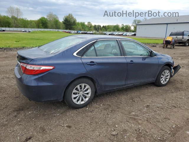 2017 Toyota Camry Le Blue vin: 4T1BF1FK2HU699489