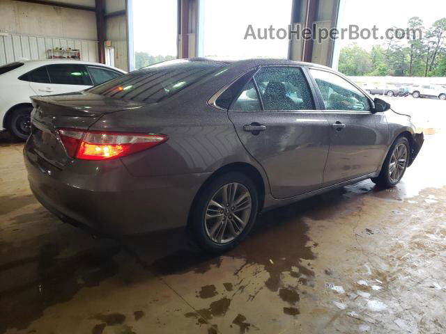 2017 Toyota Camry Le Gray vin: 4T1BF1FK2HU751218